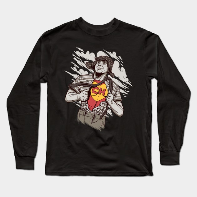 Chespirito Long Sleeve T-Shirt by RedBug01